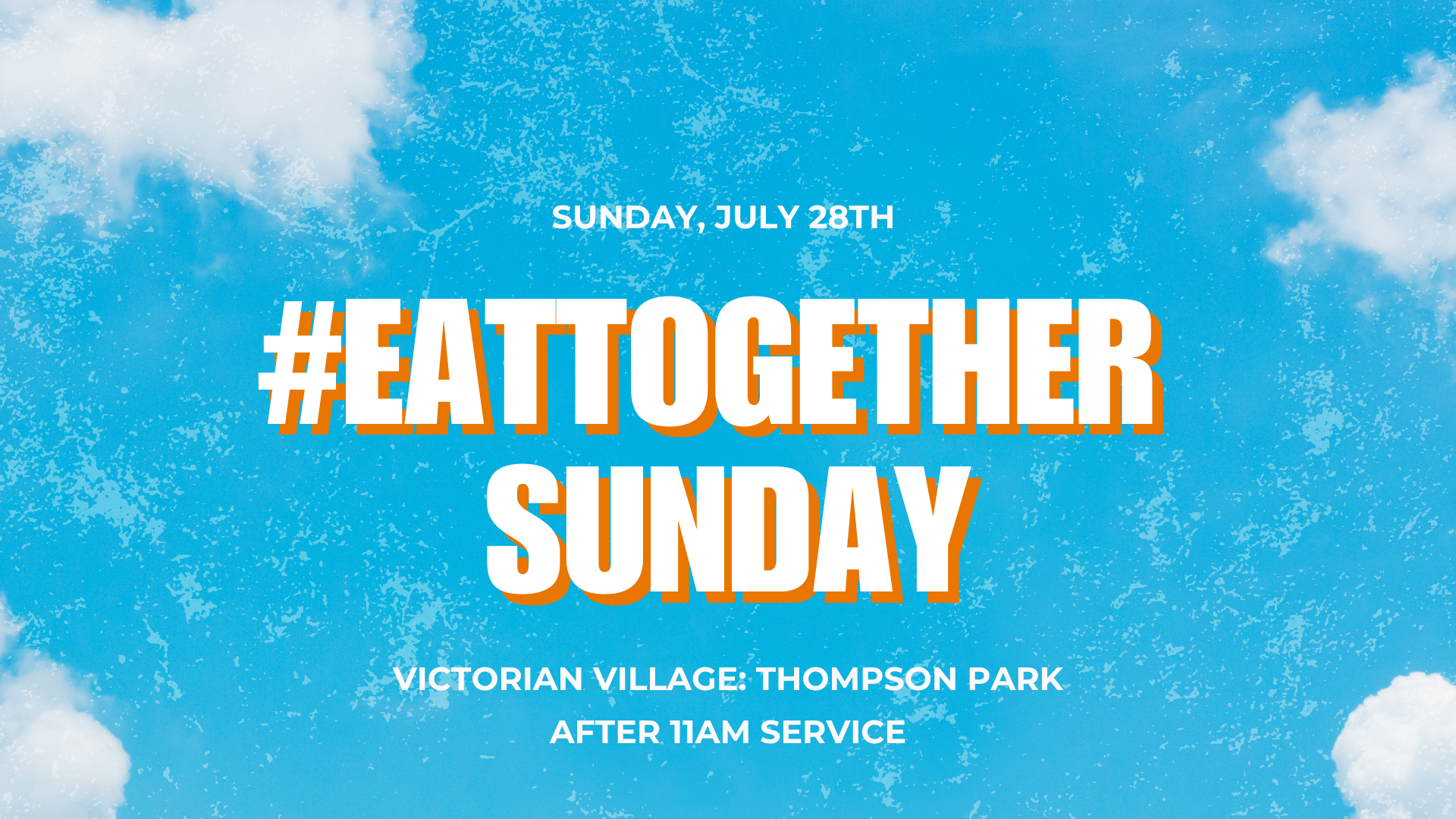 Featured image for Victorian Village #eattogether Sunday!