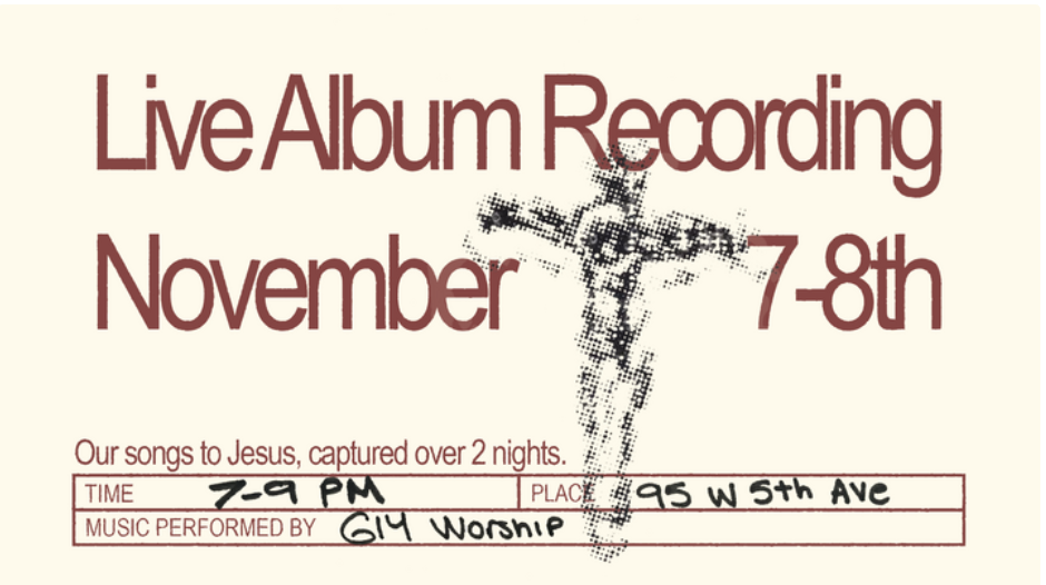 Featured image for Album Recording Worship Nights