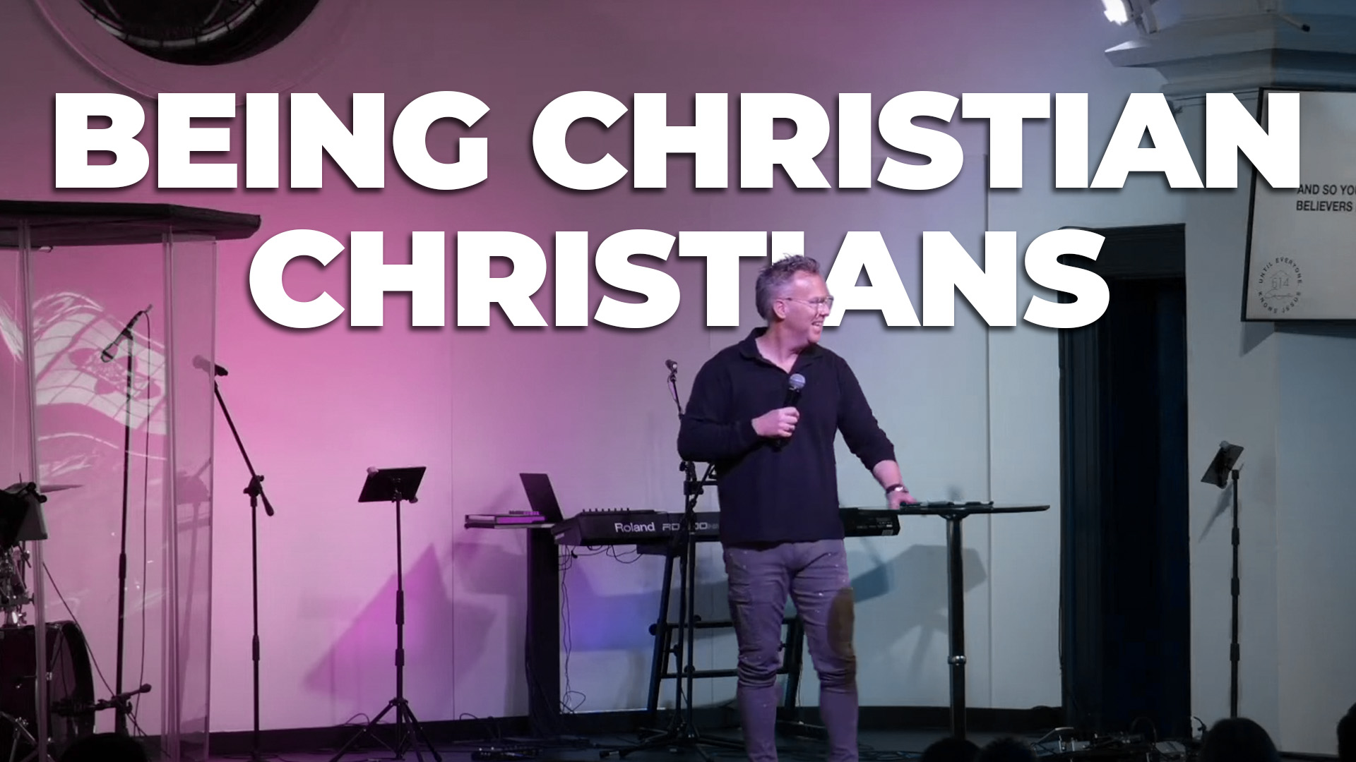 Being Christian Christians // Tyrone Daniel