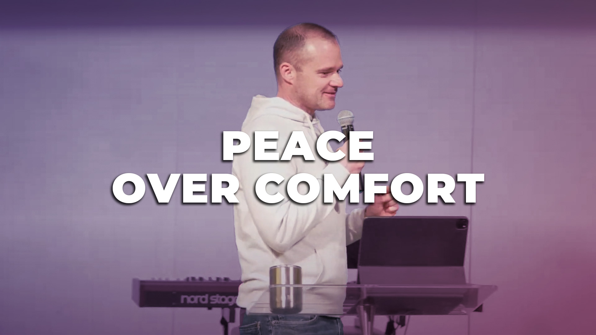 Peace Over Comfort // Aaron Stephens